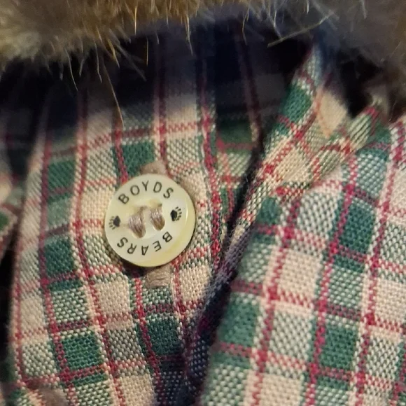 Boyds Bears Tan Teddy with Green Frog - Picture 9 of 9